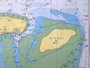 Kaart: plattegrond van de Richel